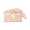 Picture of Bashful Blush Bunny Blankie | Bashful by Jellycat