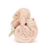 Picture of Bashful Blush Bunny Blankie | Bashful by Jellycat