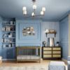 Picture of Marin with Cane 6 Drawer Assembled Dresser - Walnut with Blond Cane | by Namesake