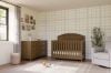 Picture of Hemsted 4-in-1 Convertible Crib in Walnut Driftwood | Monogram by Namesake