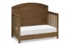 Picture of Hemsted 4-in-1 Convertible Crib in Walnut Driftwood | Monogram by Namesake