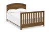 Picture of Hemsted 4-in-1 Convertible Crib in Walnut Driftwood | Monogram by Namesake
