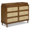 Picture of Universal Wide Removable Changing Tray - Walnut | by Namesake