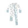 Picture of Angel Dear 2 Way Zipper Romper - Playful Puppies
