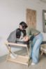 Picture of Bassinet Stand - Natural | Uppa Baby