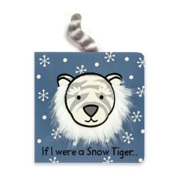 Picture of If I Were A Snow Tiger Board Book | Books by Jellycat