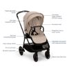 Picture of TRIV Next Stroller - Biscotti | by Nuna