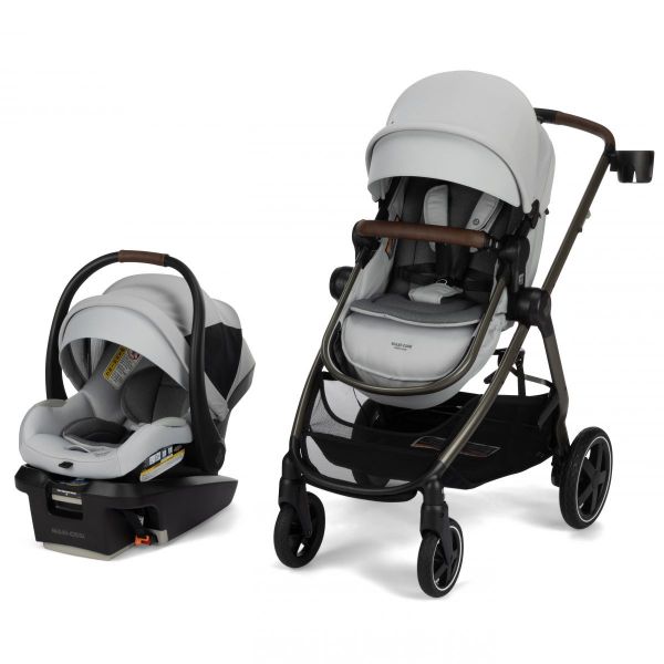Picture of Zelia Luxe+ 5-in-1 Modular Travel System - Artic Frost | by Maxi-Cosi