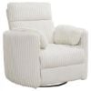 Picture of Raggio Power Swivel Recliner - Mega Ivory | by PL Heritage Furniture 