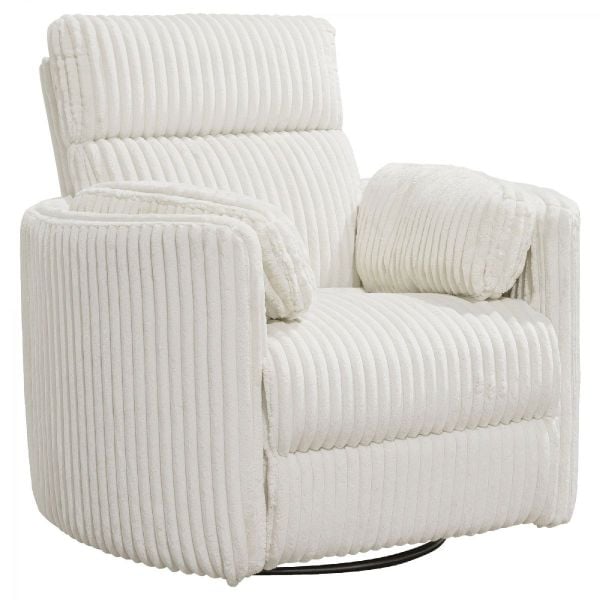 Picture of Raggio Power Swivel Recliner - Mega Ivory | by PL Heritage Furniture 