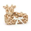 Picture of Bashful Giraffe Blankie | Bashfuls by Jellycat