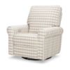Picture of Monroe Power Recliner and Swivel Glider in Tan Check Fabric with USB port | Monogram by Namesake