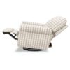 Picture of Monroe Power Recliner and Swivel Glider in Tan Check Fabric with USB port | Monogram by Namesake