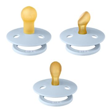 Picture of BIBS Try It Collection 3 Pack - Baby blue