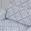 Picture of Sarah Flint x Namesake Crawford Swivel Glider - Blue Lattice Performance Eco-Weave