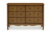 Picture of Liberty 6 Drawer Dresser - Natural Walnut | Namesake Home