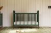 Picture of Liberty 3-in-1 Convertible Spindle Crib with Toddler Bed Conversion Kit - Forest Green | Namesake Home
