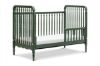 Picture of Liberty 3-in-1 Convertible Spindle Crib with Toddler Bed Conversion Kit - Forest Green | Namesake Home