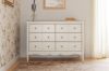Picture of Liberty 6 Drawer Dresser - Warm White | Namesake Home