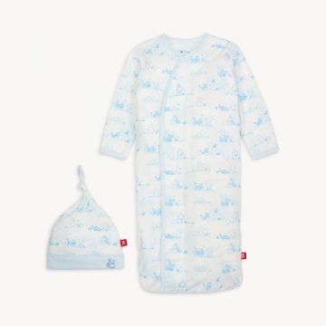 Picture of Pooh In The Wood Magnetic Modal Gown & Hat Set (Newborn - 3 months) | Magnetic Me & Disney