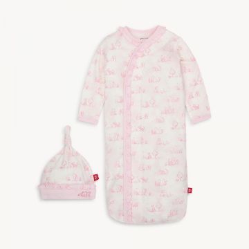 Picture of Sweeter Than Hunny Magnetic Modal Gown & Hat Set (Newborn - 3 months) | Magnetic Me & Disney