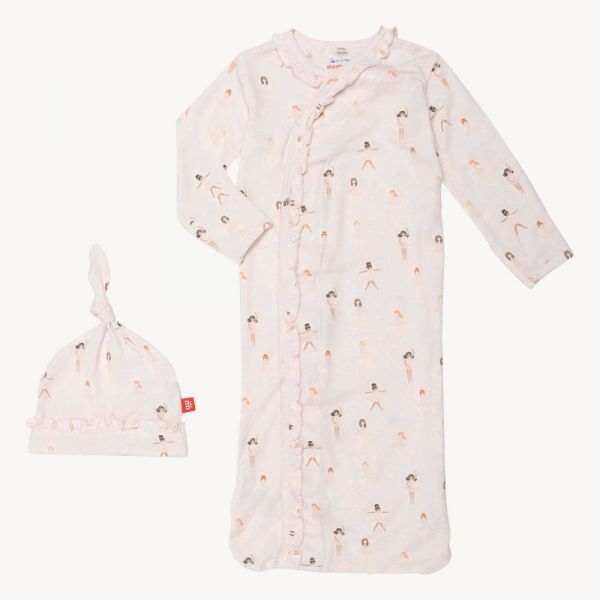 Picture of Tutu Twirls Magnetic Modal Gown & Hat Set (Newborn - 3 months) | Magnetic Me