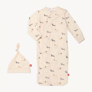 Picture of Beenie Von Weenie Magnetic Modal Gown & Hat Set (Newborn - 3 months) | Magnetic Me
