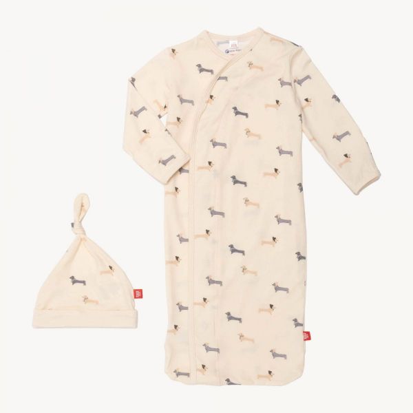 Picture of Beenie Von Weenie Magnetic Modal Gown & Hat Set (Newborn - 3 months) | Magnetic Me