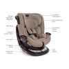 Picture of REVV Rotating Convertible Car Seat - Cedar | by Nuna