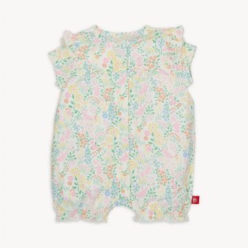 Picture of Magnetic Me Hoppy Garden Modal Short Sleeve Romper