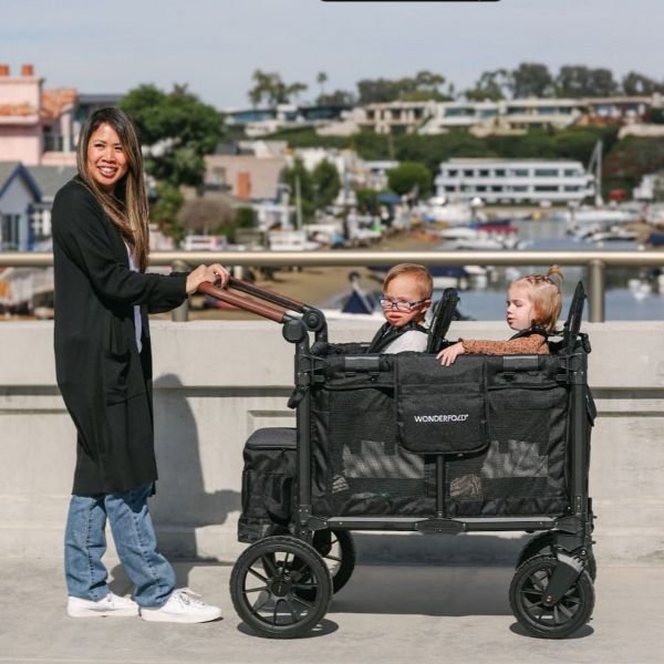 Picture of W2 Luxe Pro - Charcoal |Woderfold Wagons