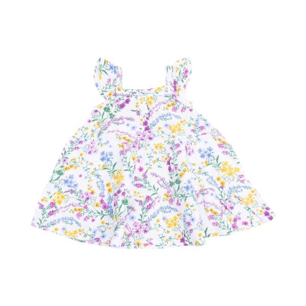 Picture of Angel Dear Cottage Climbing Floral Twirly Organic Cotton Muslin Sundress