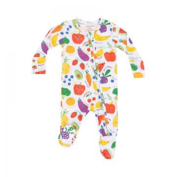 Picture of Angel Dear Eat The Rainbow 2 Way Zipper Footie