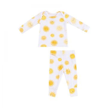 Picture of Angel Dear Happy Suns Ribbed Loungewear Set