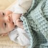 Picture of Waffle Baby Blanket Fog | Bella Tunno