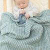 Picture of Waffle Baby Blanket Fog | Bella Tunno