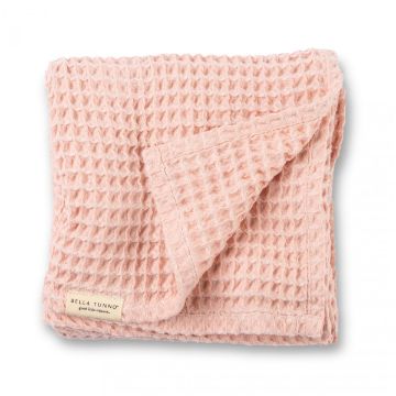 Picture of Waffle Baby Blanket Blush | Bella Tunno