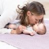 Picture of Waffle Baby Blanket Orchid | Bella Tunno