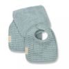 Picture of Reversible Bib + Burp Set Fog | Bella Tunno