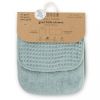 Picture of Reversible Bib + Burp Set Fog | Bella Tunno