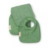 Picture of Reversible Bib + Burp Set Sea Foam | Bella Tunno