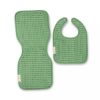 Picture of Reversible Bib + Burp Set Sea Foam | Bella Tunno