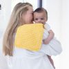 Picture of Reversible Bib + Burp Set Sunshine | Bella Tunno