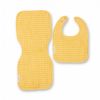 Picture of Reversible Bib + Burp Set Sunshine | Bella Tunno