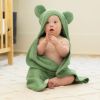 Picture of Hooded Towel + Wash Mitt Set Sea Foam | Bella Tunno