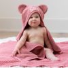 Picture of Hooded Towel + Wash Mitt Set Watermelon | Bella Tunno