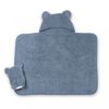Picture of Hooded Towel + Wash Mitt Set Rain | Bella Tunno