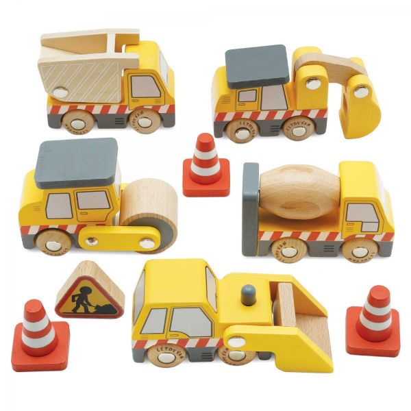 Picture of Construction Toy Cars, Trucks & Diggers | Le Toy Van