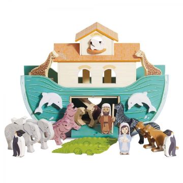 Picture of Noah's Great Wooden Ark & Figures Set | Le Toy Van