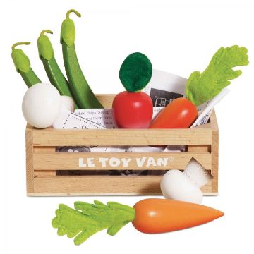 Picture of Harvest Vegetables Wooden Food Crate | Le Toy Van